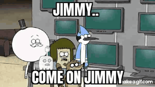 Regular Show Characters Standing Together