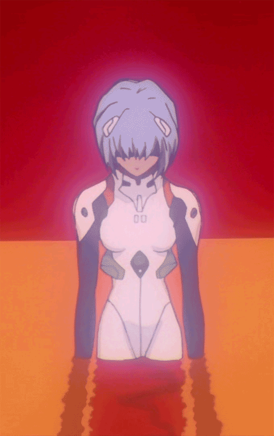 Rei Ayanami Feeling Sorrowful GIF