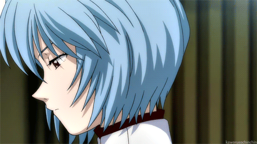 Rei Ayanami Swearing To Protect GIF
