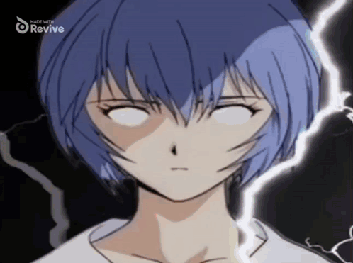 Rei Ayanami Trance Neon Genesis Evangelion GIF