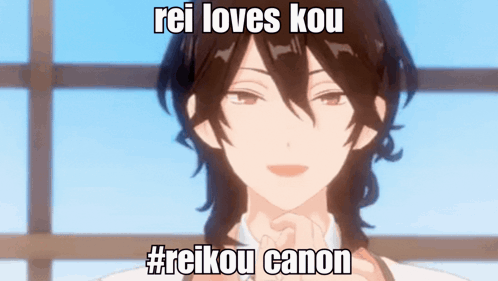 Rei Loves Kou Ensemble Stars GIF