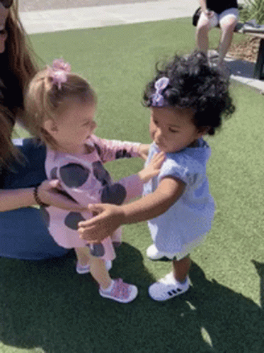 Baby Girl Rejected By Playmate GIF