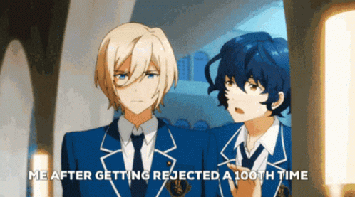 Eichi Tenshouin Got Rejected GIF