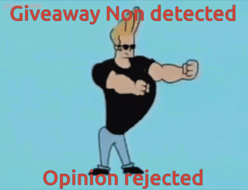 Johnny Bravo Opinion Rejected GIF