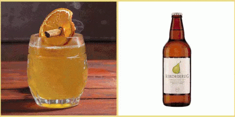 Rekorderlig Bottle Next to Glass