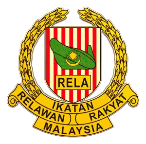Rela Ikatan Rakyat Malaysia Logo with Green Hat