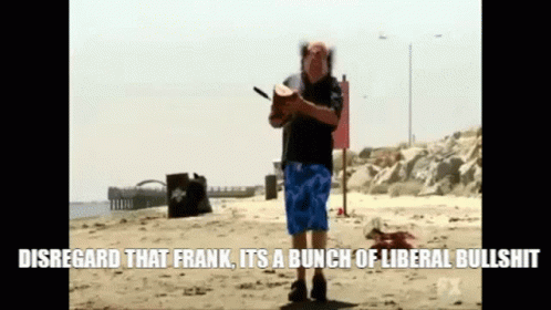Relaxing Beach Liberal GIF