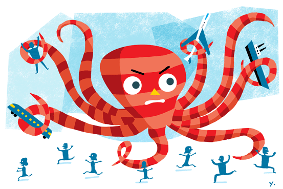 Release The Kraken Animated GIF