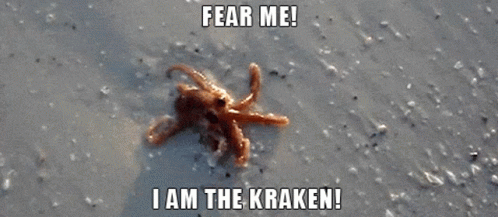 Release The Kraken Baby Kraken GIF