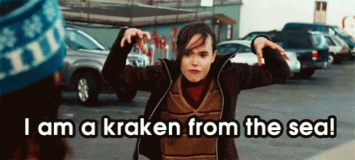 Release The Kraken Elliot Page GIF