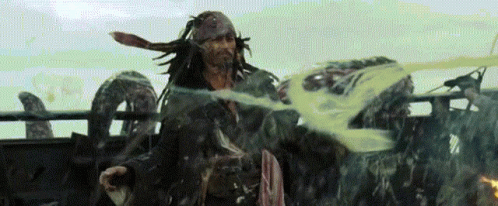 Release The Kraken Jack Sparrow GIF