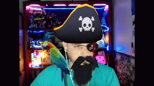 Release The Kraken One-eyed Pirate GIF