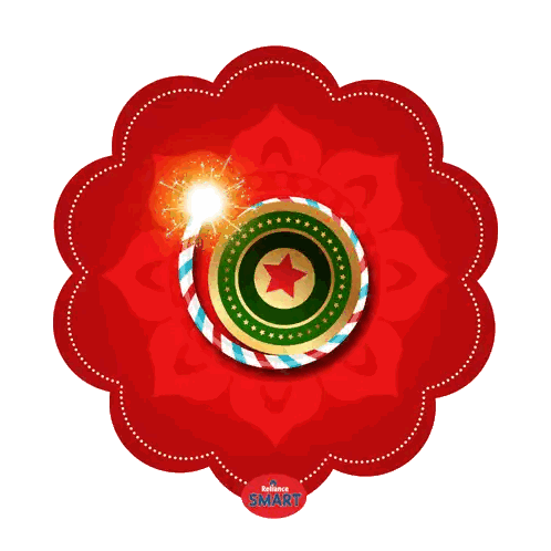 Reliance Smart Sticker Firework