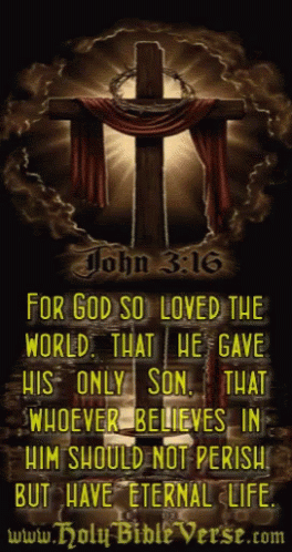 Religious Bible Verse For Happy Easter GIF