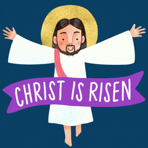 Religious Easter Christ Is Risen GIF