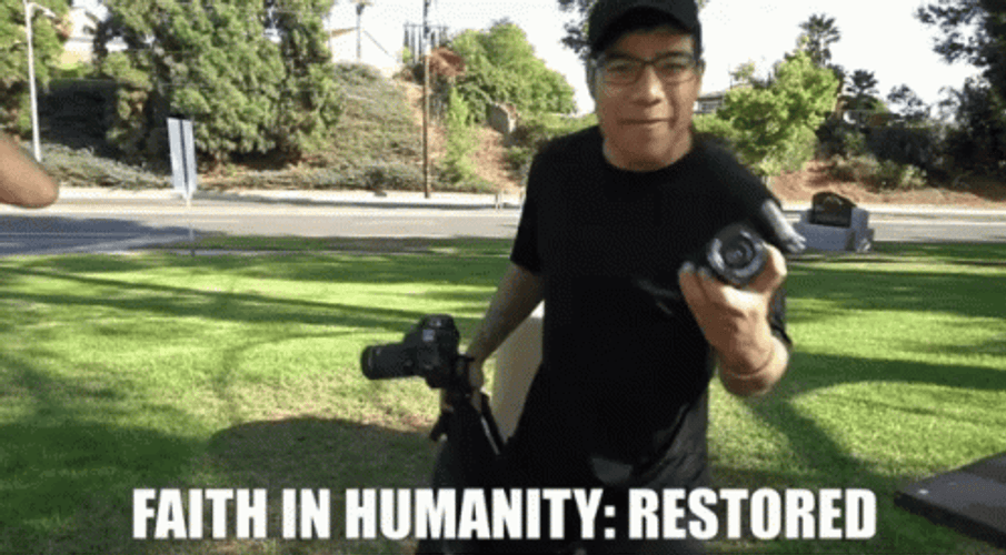 Religious Faith In Humanity Restored GIF
