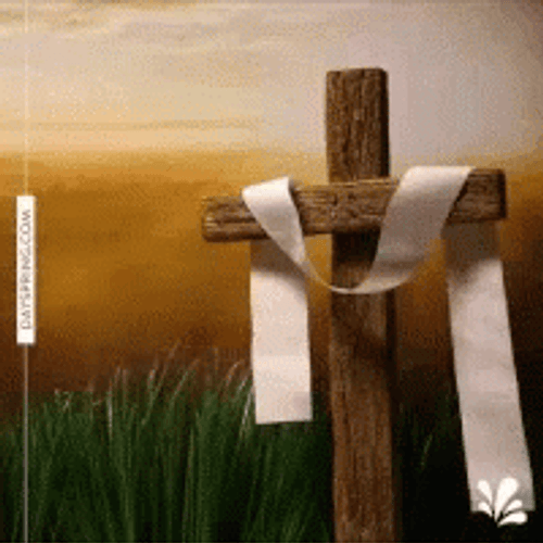 Religious Happy Easter Holy Cross