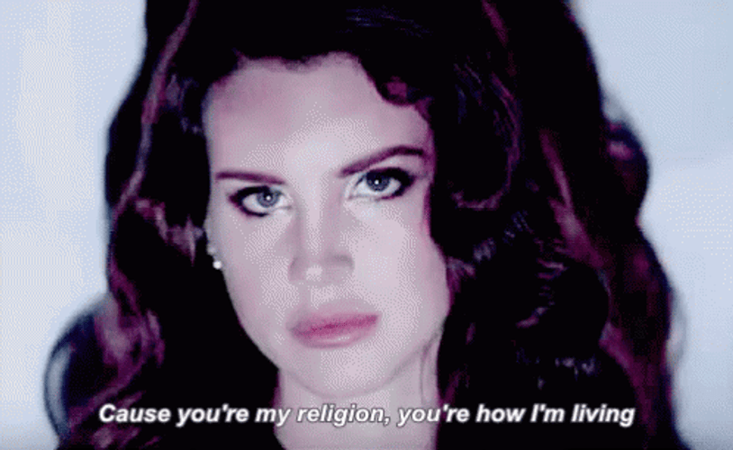 Religious Lana Del Rey GIF