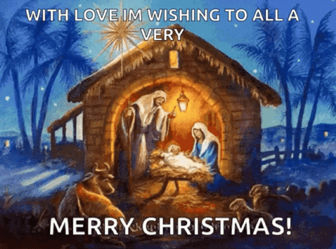 Religious Merry Christmas Gif File 952kb GIF