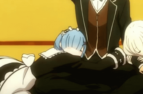 Rem Re Zero Anime Sleeping GIF