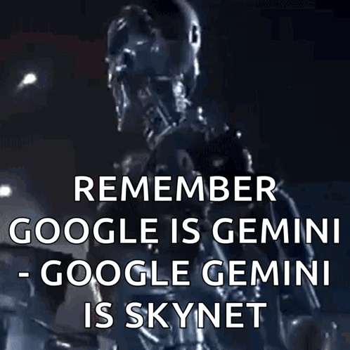Remember Google Is Gemini Google Gemini Is Skynet