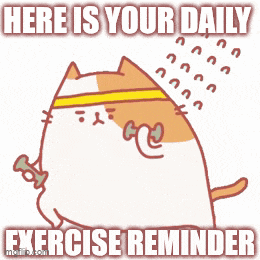 Reminder Workout Reminder Gif GIF