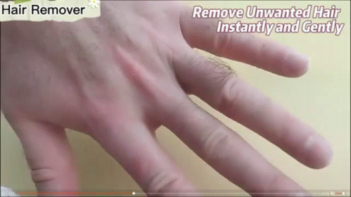 Remove Unwanted Hair Instantly and Gently