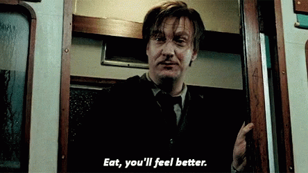 Remus Lupin Eat Youll Feel Better GIF