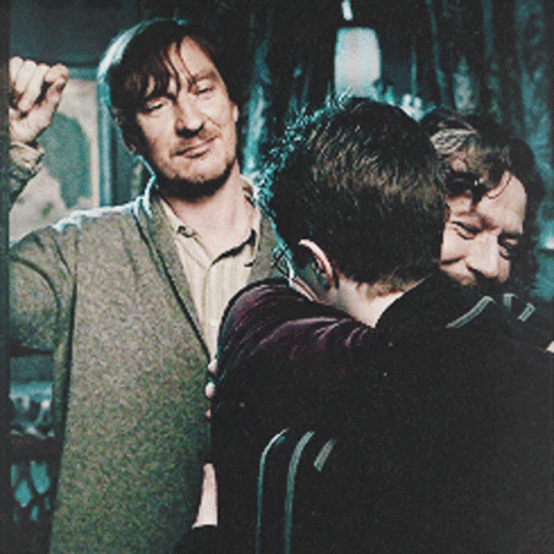 Remus Lupin Hugging GIF
