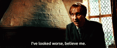 Remus Lupin I Looked Worse Believe Me GIF