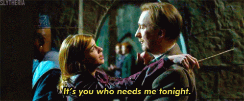 Remus Lupin Its You Who Need Me Tonight GIF