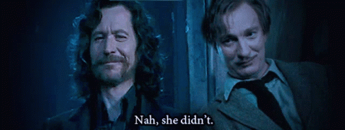 Remus Lupin Nah She Didnt GIF
