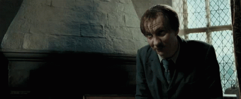 Remus Lupin Weird Smile GIF