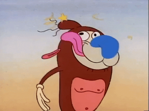 Ren And Stimpy Saw A Star GIF