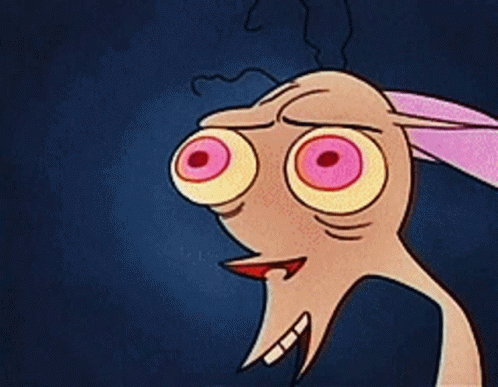 Ren And Stimpy Saw These Hands GIF