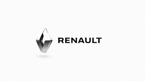 Renault Logo With Yellow Stripe GIF