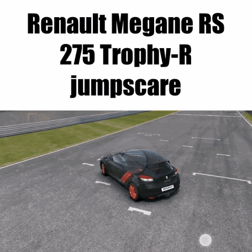 Renault Megane RS 275 Trophy-R Jumpscare GIF