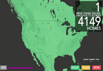 Renewable Energy Electricity Data Map GIF