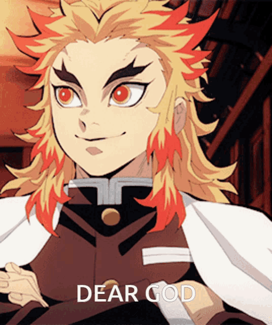 Rengoku Dear God GIF