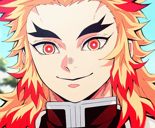 Rengoku Death Cute Smile GIF