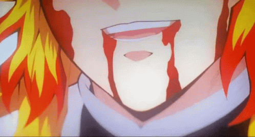 Rengoku Death Disappearing Smile GIF