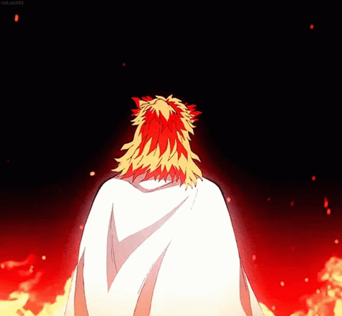 Rengoku Death On Fire GIF