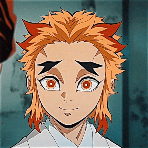 Rengoku Face Vs Akaza GIF