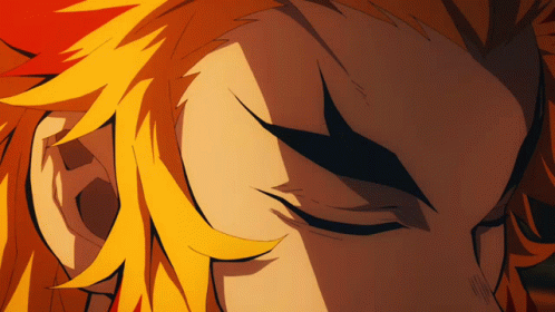 Rengoku Open Eyes GIF
