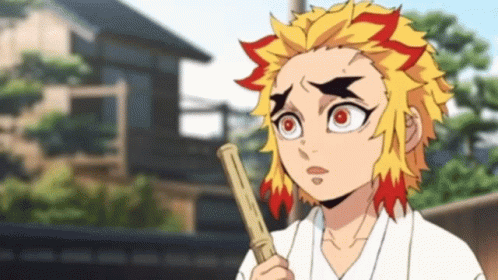 Rengoku Sad GIF
