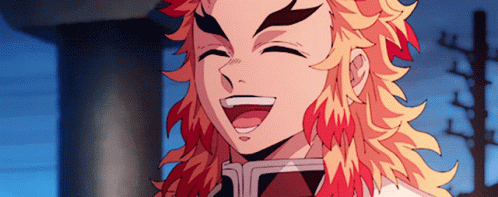 Rengoku Vs Akaza Laugh Out Loud GIF