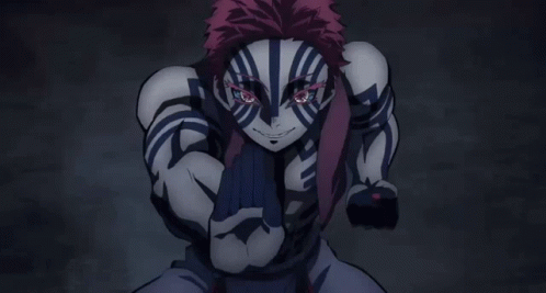 Rengoku Vs Akaza Power Ritual GIF