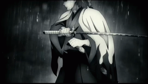 Rengoku Vs Akaza Sword Insert GIF