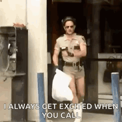 Reno 911 Always Get Excited When You Call GIF