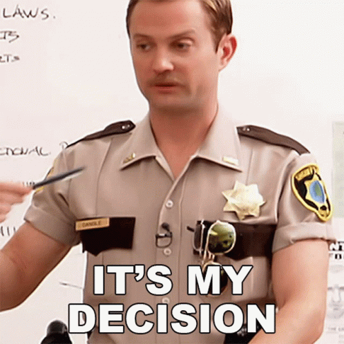 Reno 911 It's My Decision GIF